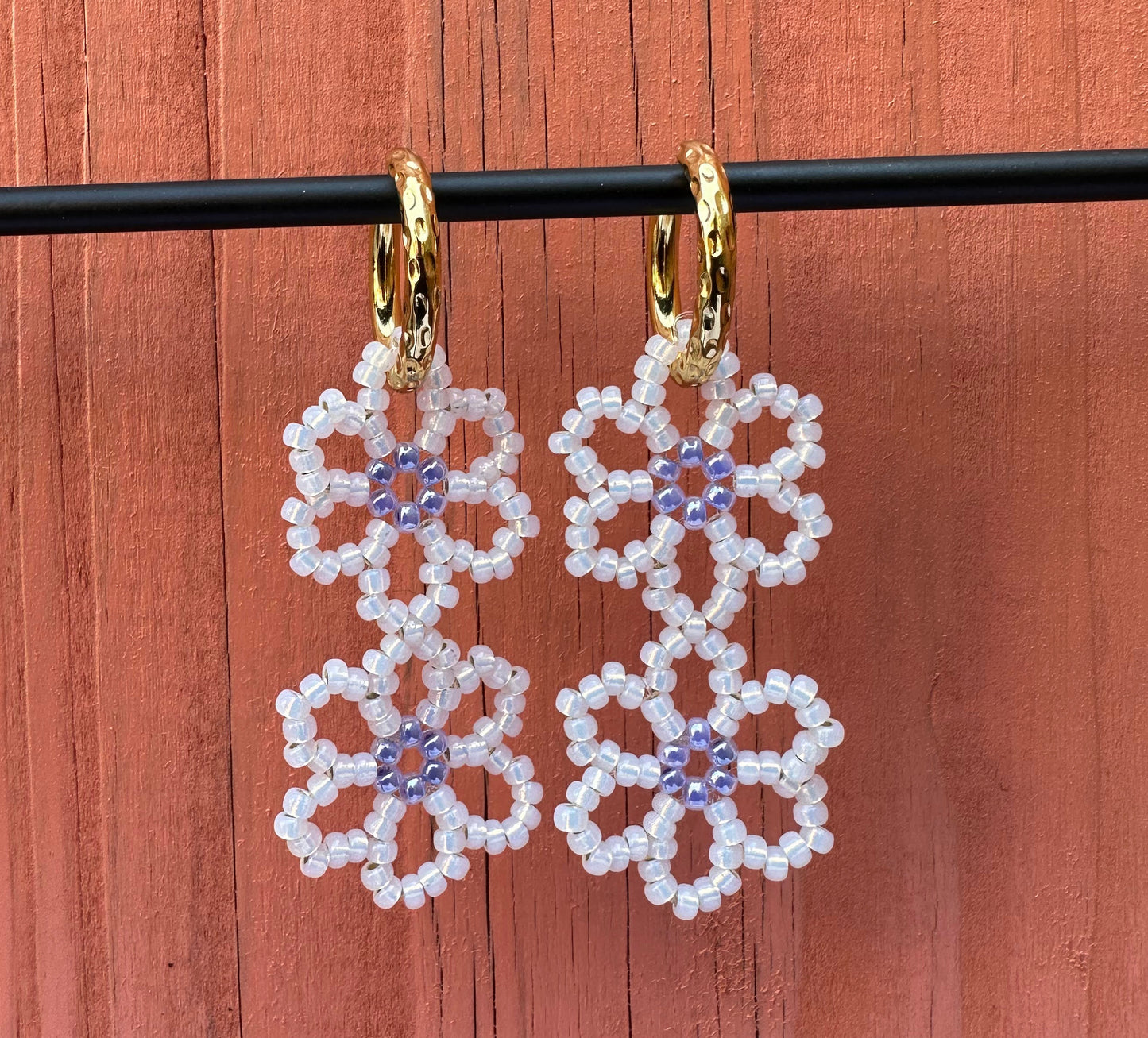 FLOWR oorbel - Pearly statement